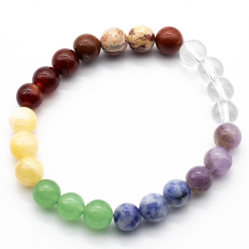 Pulsera de los 7 Chakras (8mm)