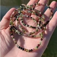 Pulsera de Turmalina Multicolor (3mm)