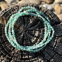 Pulsera de 3mm con Esmeraldas facetadas Pulsera de 3mm con Esmeraldas facetadas
