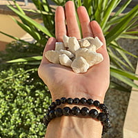 Pulsera de Turmalina Negra (8mm facetada)