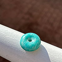 Colgante de Amazonita con forma de donut