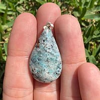 Colgante de Amazonita en forma de gota