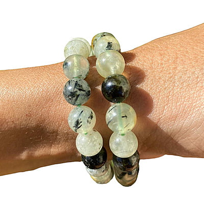 Pulsera de Jade Prehnita (8mm)