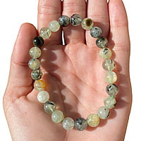 Pulsera de Jade Prehnita (8mm)