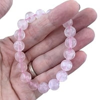 Pulsera de Cuarzo Rosa (10mm) Pulsera de Cuarzo Rosa (10mm)