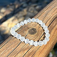 Pulsera de Selenita (8mm)