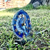Reloj de Ágata azul (155 g) Reloj de Ágata azul (155 g)
