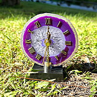 Reloj de Ágata violeta (155 g)