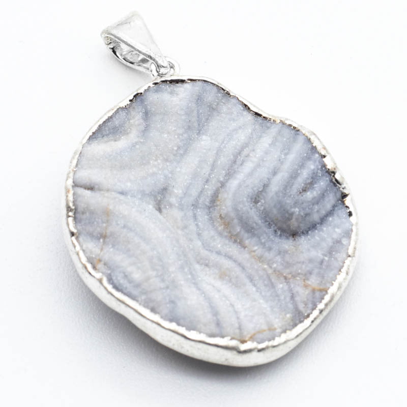 Colgante de Calcedonia Natural 1