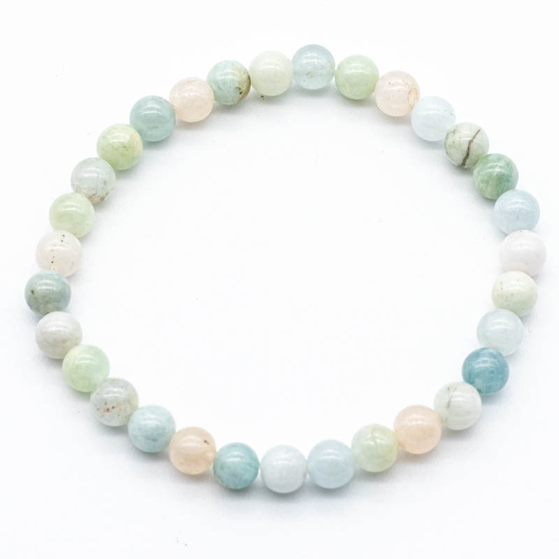 Pulsera de Morganita (5mm)