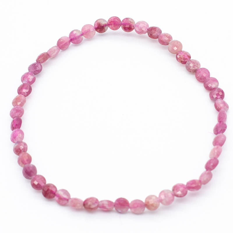 Pulsera de Turmalina rosa