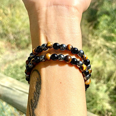 Pulsera Triple protección (6mm)